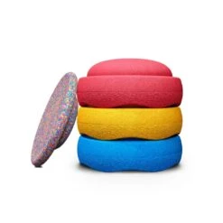 Stapelstein Classic Set Of 3 (Primary)+Board