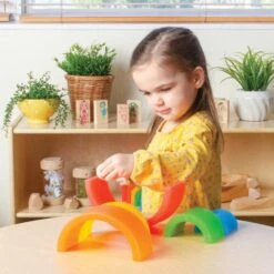 Guidecraft Discovery Stackers - Rainbow Arch -Toypark Sales jmslbknlvvedawpncrgh