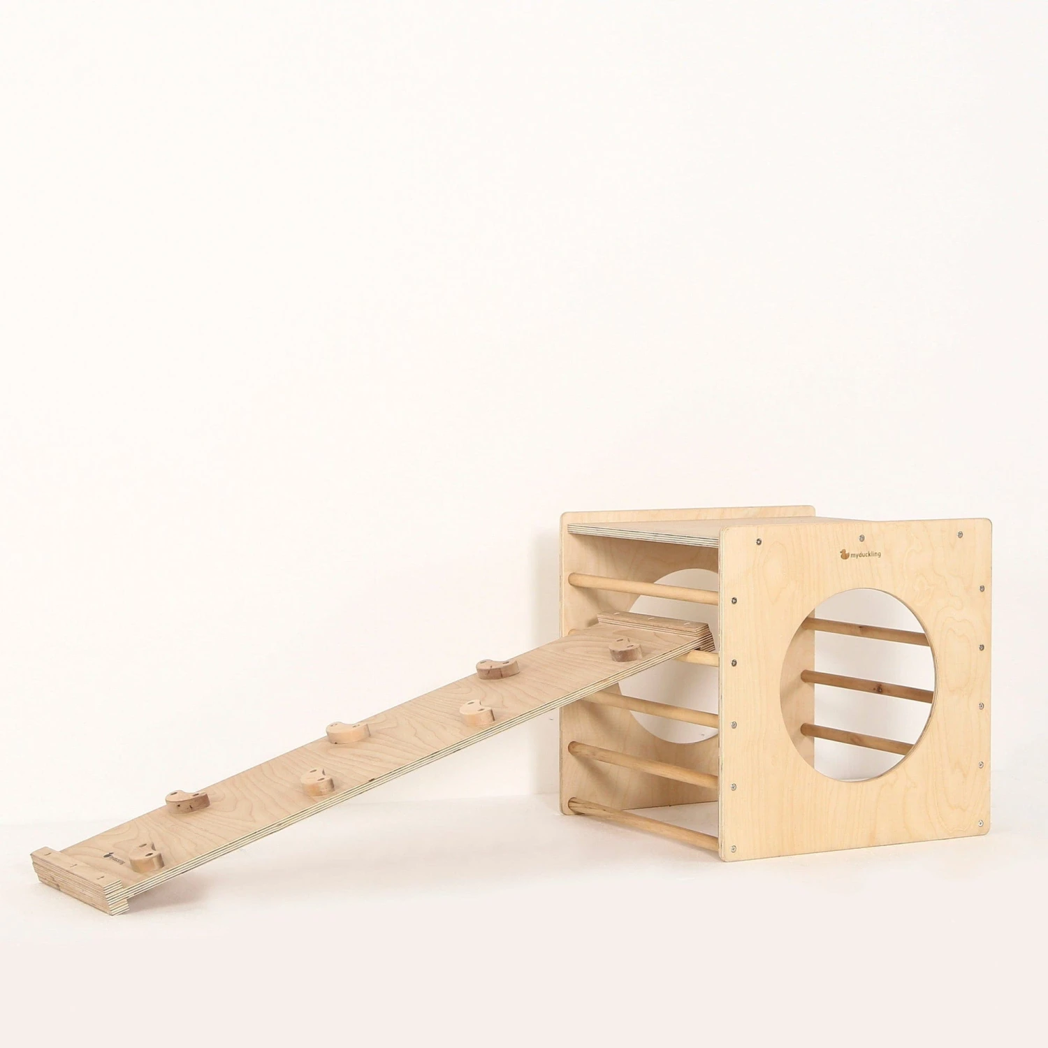 My Duckling Pikler Play Set (Cube+Ramp) 11 My Duckling Pikler Play Set (Cube+Ramp) - Image 9