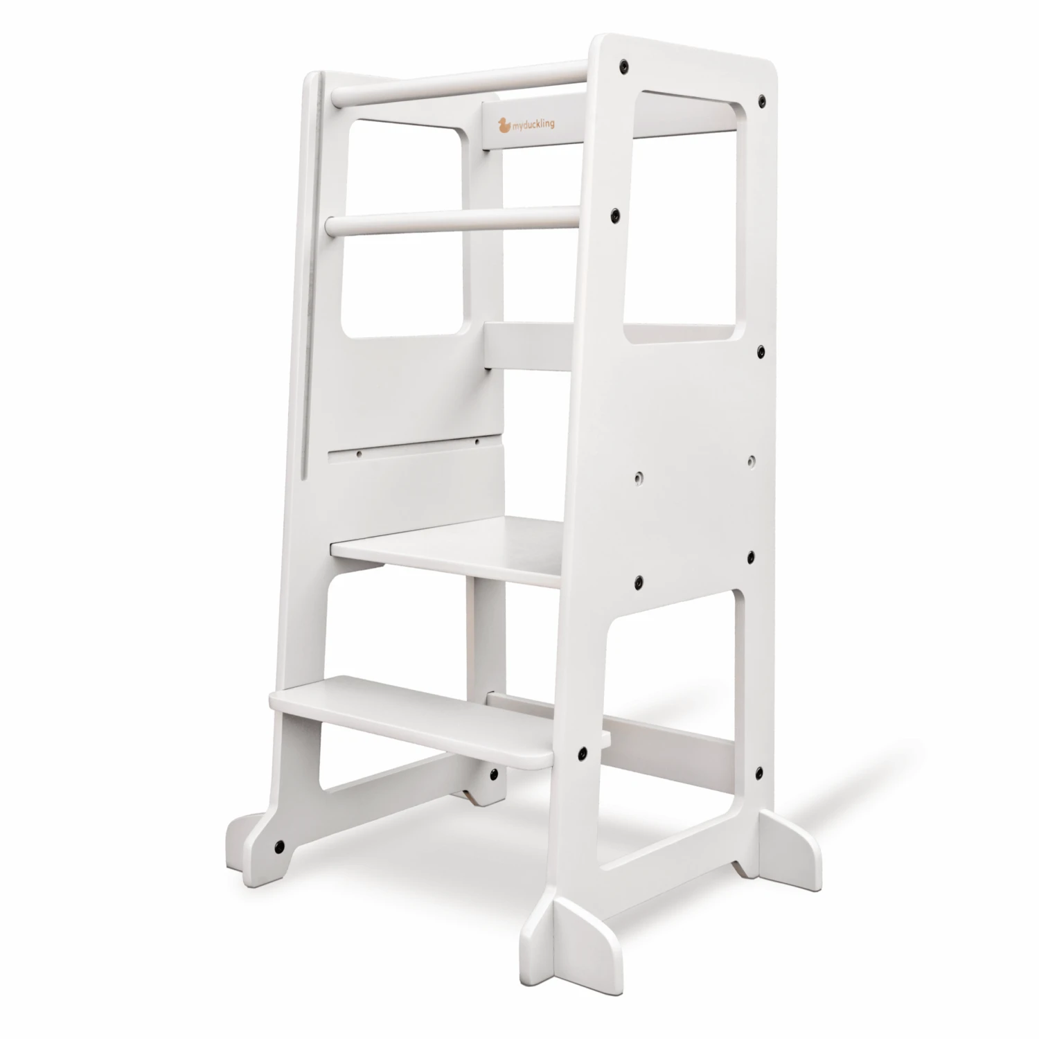 My Duckling Adjustable Learning Tower 2 In 1 –White 6 My Duckling Adjustable Learning Tower 2 In 1 –White - Image 4