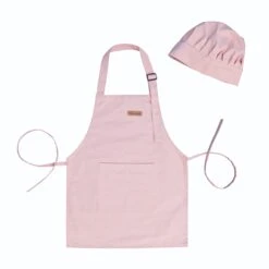 Mini Chef: My Duckling Deluxe Folding Adjustable Learning Tower Set -Toypark Sales my duckling pink kids chef apron hat set 45927365935268