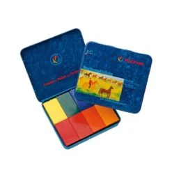 Stockmar Wax Crayons 8 Blocks In Tin