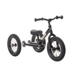 Trybike 2 In 1 Steel Balance Bike - Black -Toypark Sales trybike 2 in 1 black steel balance bike 3 wheel 1